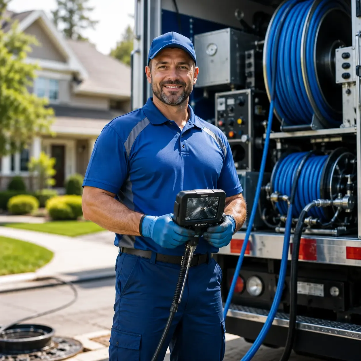 Local outdoor drain cleaning specialists in Altus, AR